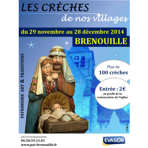 Les crèches de nos villages à Brenouille