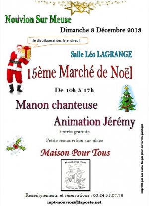 Marché de Noël à Nouvion-sur-Meuse