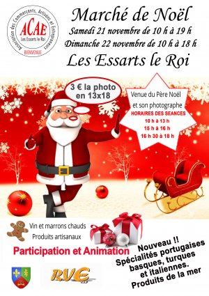 Marché de Noël à Les Essarts-le-Roi