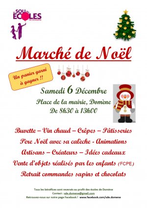 Marché de Noël à Domène 