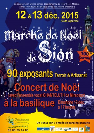 Marché de Noël à Saxon-Sion