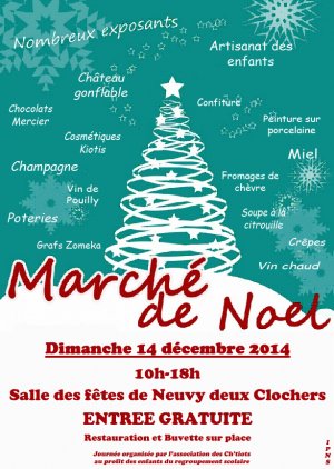 Marché de Noël à Neuvy-Deux-Clochers