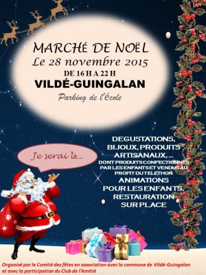 Marché de Noël à Vildé-Guingalan